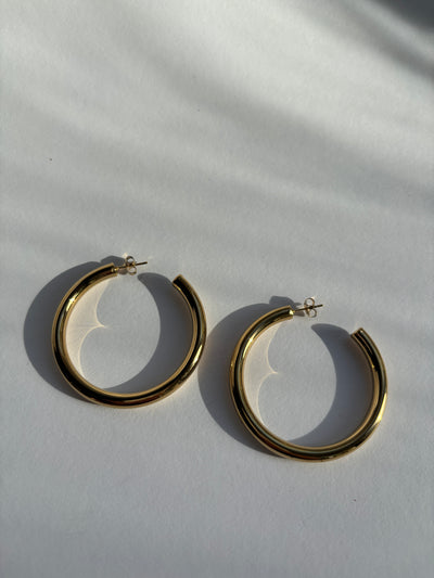 ARIANA HOOPS 18 KARAT VERGOLDET