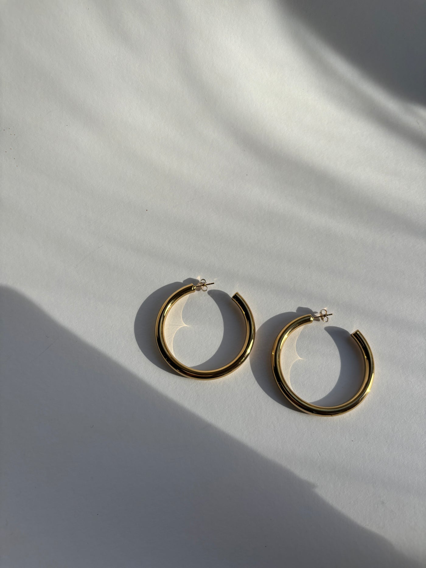 ARIANA HOOPS 18 KARAT VERGOLDET