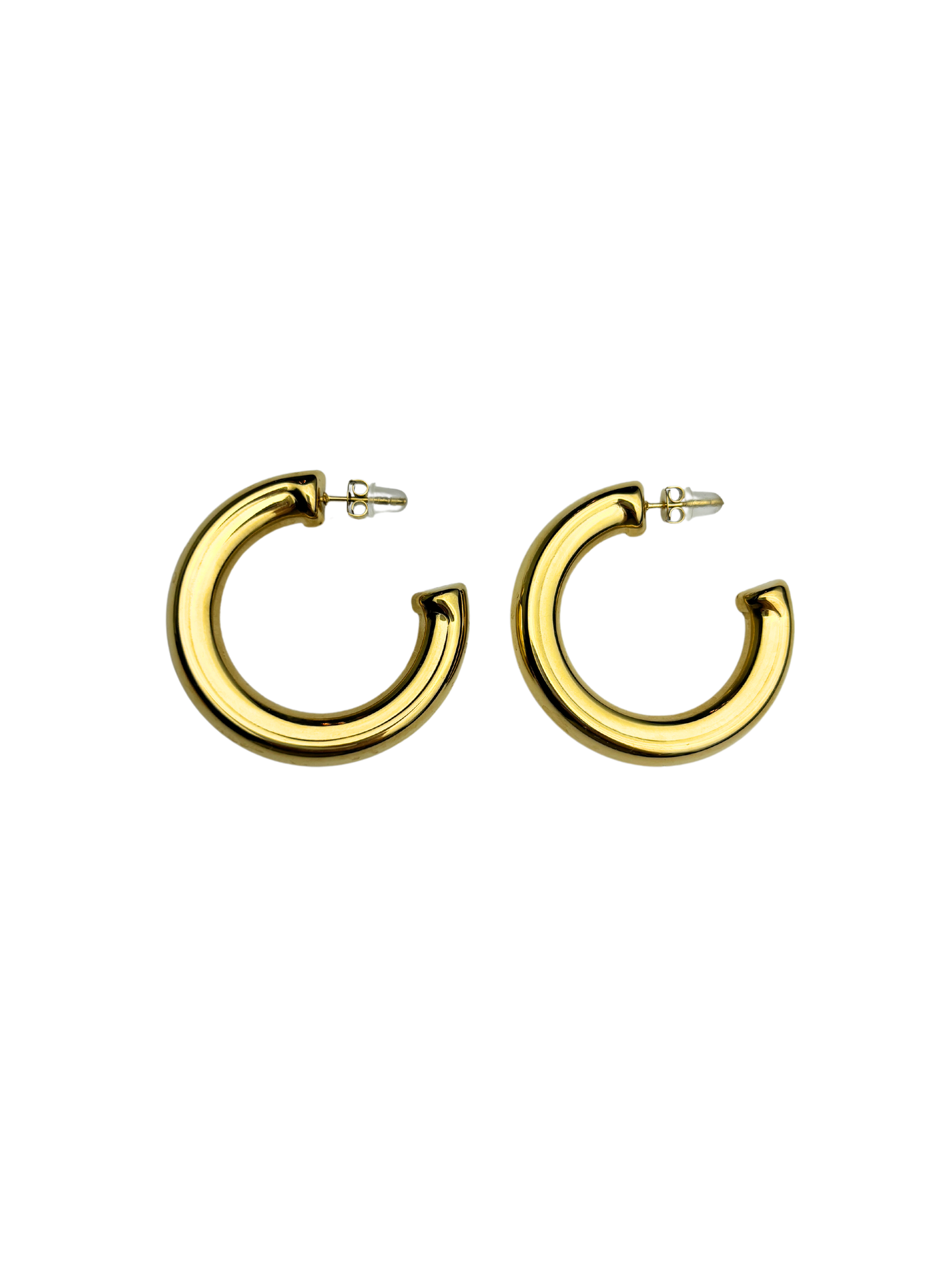 MAYA HOOPS THICK GOLD