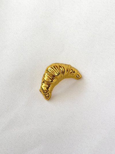 Croissant Brosche Gold - Clasthetic