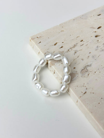 Elastischer Perlenring dehnbar, bequem & stresslindernd - Clasthetic