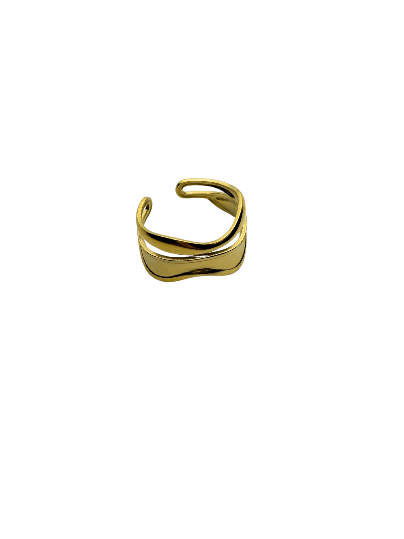 STELLA RING GOLD VERSTELLBAR - wasserfest - Clasthetic